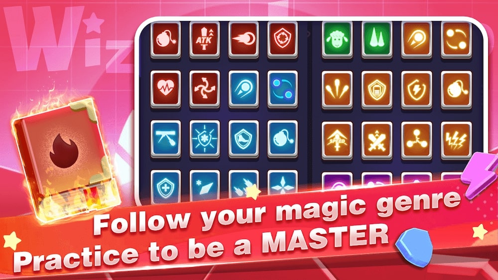 🔥 Download Wizard Legend Fighting Master 2.4.5 [Free Shopping] APK MOD.  Dynamic arcade action with roguelike elements 