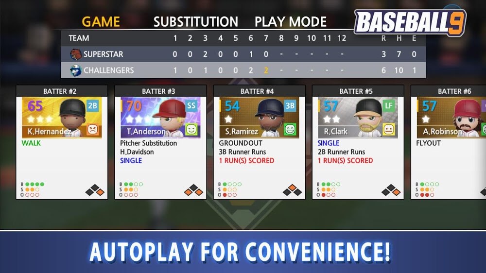 Baseball 9 mod apk