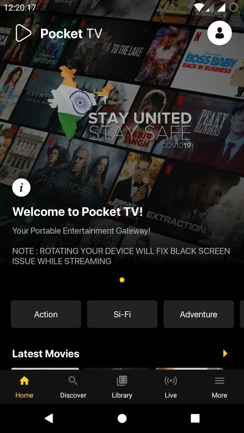 Pocket TV mod apk