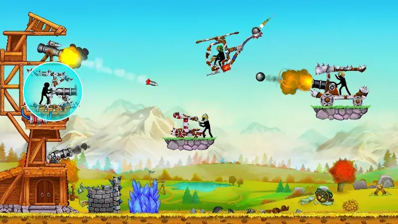 The Catapult 2: Stickman game