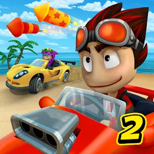 Android için Beach Buggy Racing 2 v2024.03.17 MOD APK - PARA HİLELİ