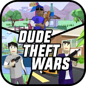 Android için Dude Theft Wars v0.9.0.9B2 MOD APK - PARA HİLELİ