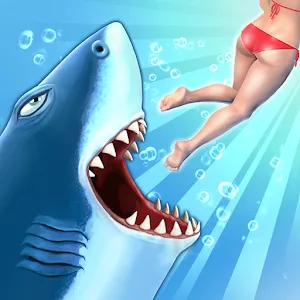 Android için Hungry Shark Evolution v11.1.3 MOD APK - PARA HİLELİ