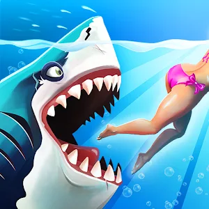 Android için Hungry Shark World v5.7.1 MOD APK - PARA HİLELİ
