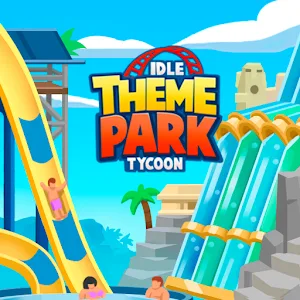 Android için Idle Theme Park Tycoon v5.1.1 MOD APK - PARA HİLELİ