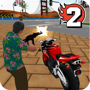 Android için Vegas Crime Simulator 2 v3.1.3 MOD APK - PARA HİLELİ