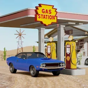 Android için Gas Station Junkyard Simulator v10.0.64 MOD APK - PARA HİLELİ