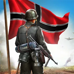 Android için World War 2: Strategy Battle v592 MOD APK - PARA HİLELİ